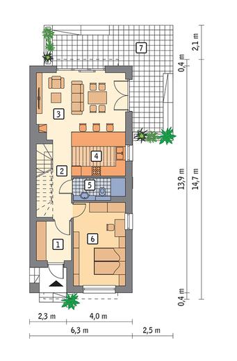 Stosowny - wariant I