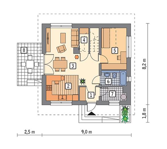 W sam raz - wariant I (etap I)