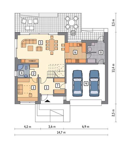 Szczęśliwy - wariant I