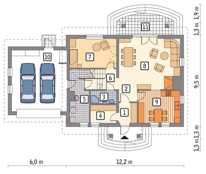 Nasz dom - wariant I