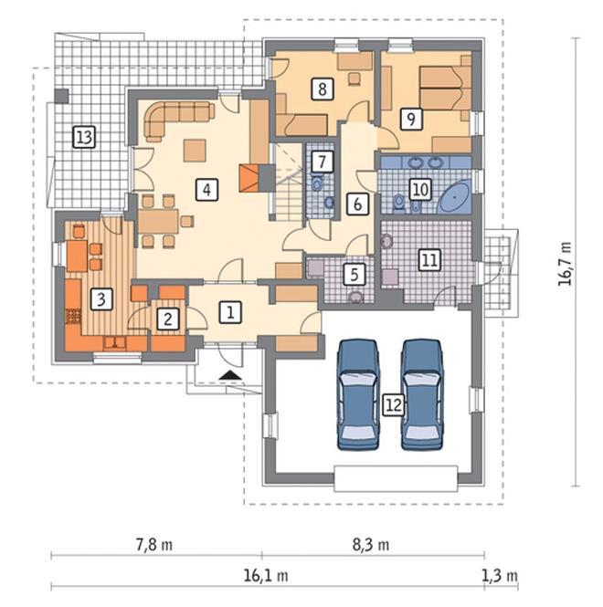 Spokojna przystań - wariant II (etap II)