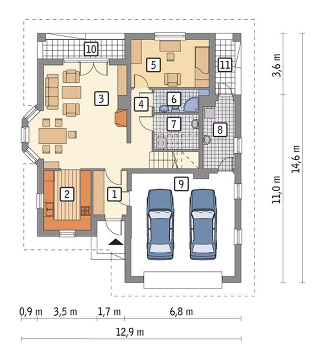 Gwiaździste niebo - wariant I
