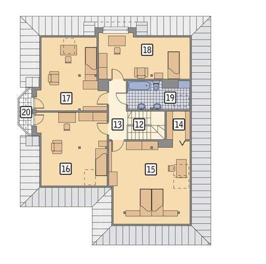 Gwiaździste niebo - wariant I