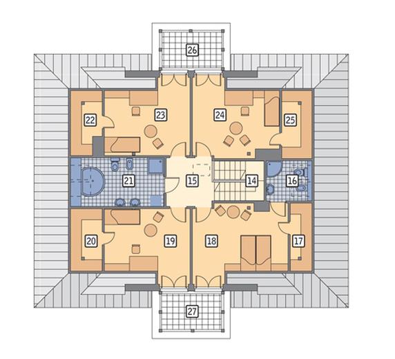 Jabłoniowe wzgórze - wariant I