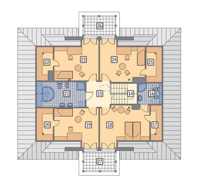 Jabłoniowe wzgórze - wariant I