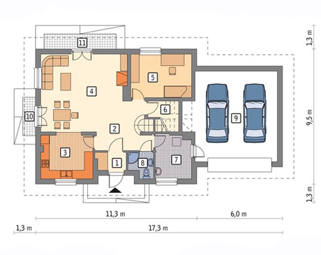 Dolina tęczy - wariant I