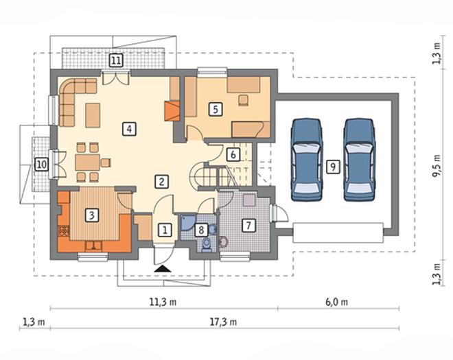 Dolina tęczy - wariant I