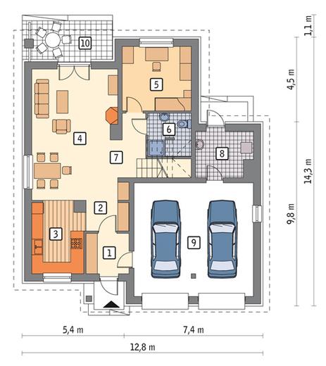 Sosnowe wzgórze - wariant II