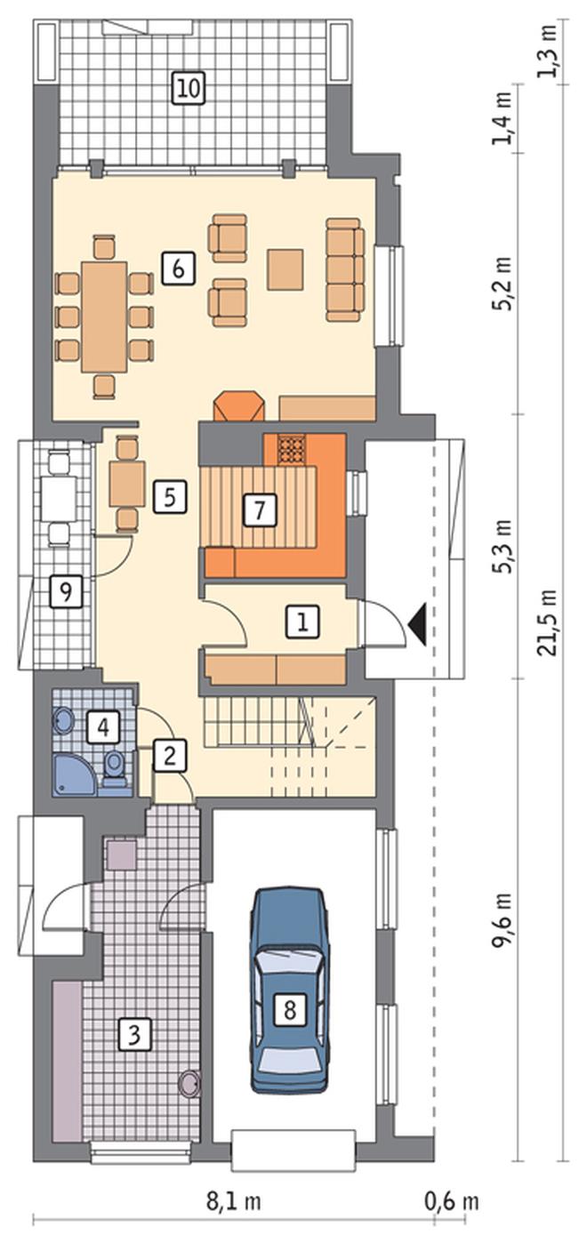 Błękit nieba - wariant I