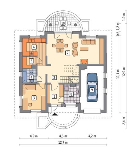 Dobra wróżba - wariant I