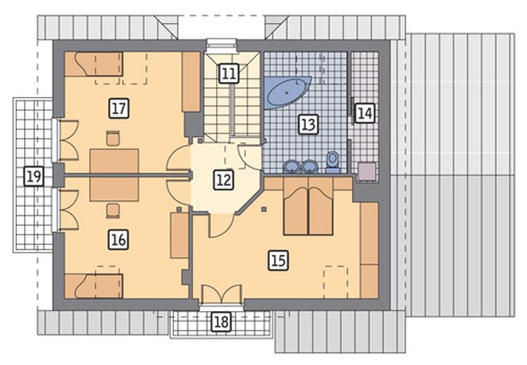 Wschód słońca - wariant II