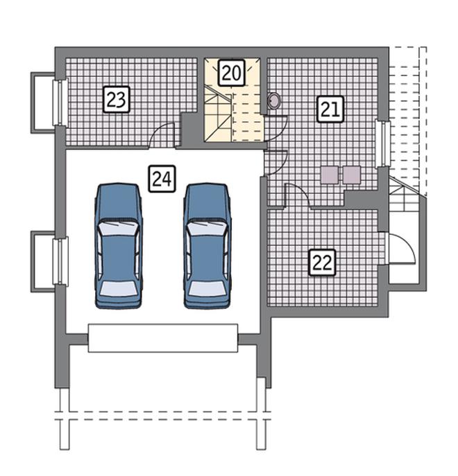 Wschód słońca - wariant III (podpiwniczony)