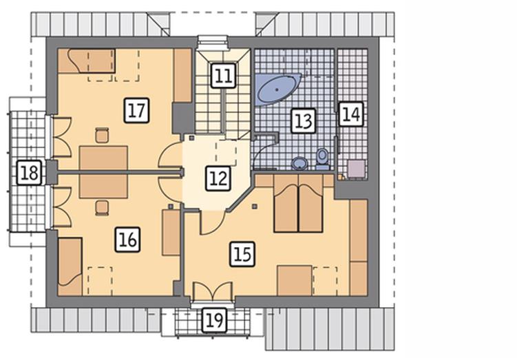 Wschód słońca - wariant III (podpiwniczony)