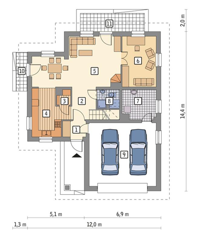Promień słońca - wariant I
