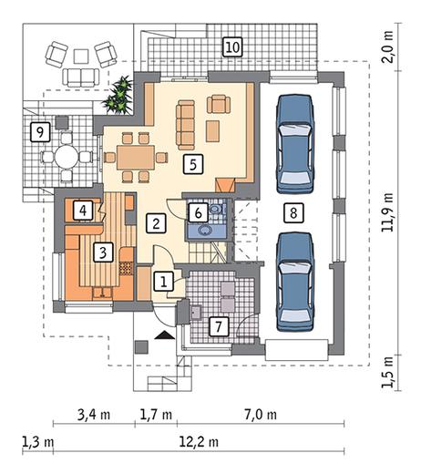 Promień słońca - wariant II