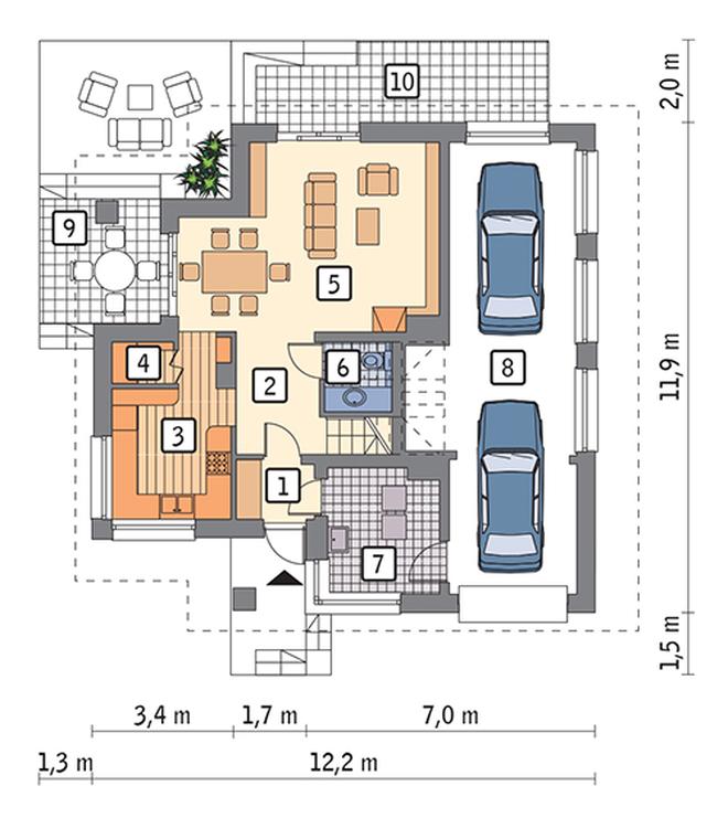 Promień słońca - wariant II