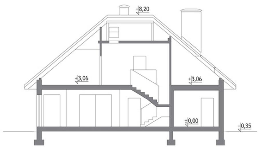 Ogród o zmierzchu - wariant I