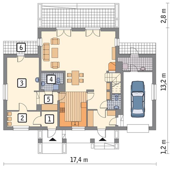 Dwa światy - wariant I (z usługą)