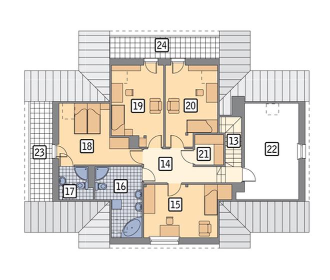 Dwa światy - wariant I (z usługą)