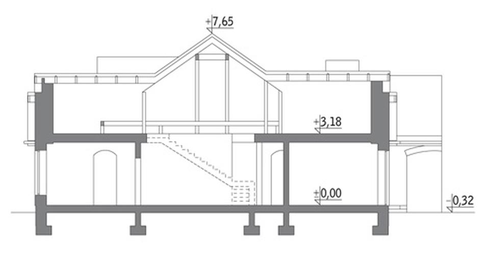 Przed kominkiem - wariant II
