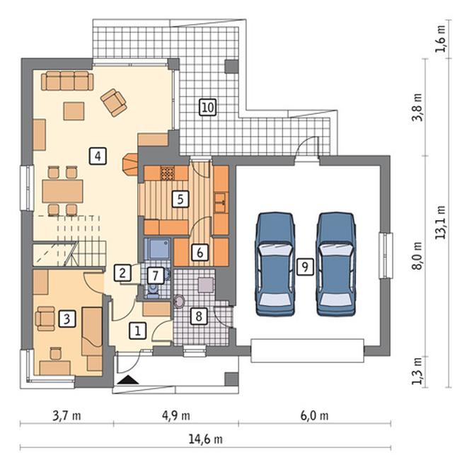 Uroczy zakątek - wariant I