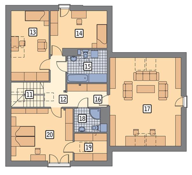 Uroczy zakątek - wariant I