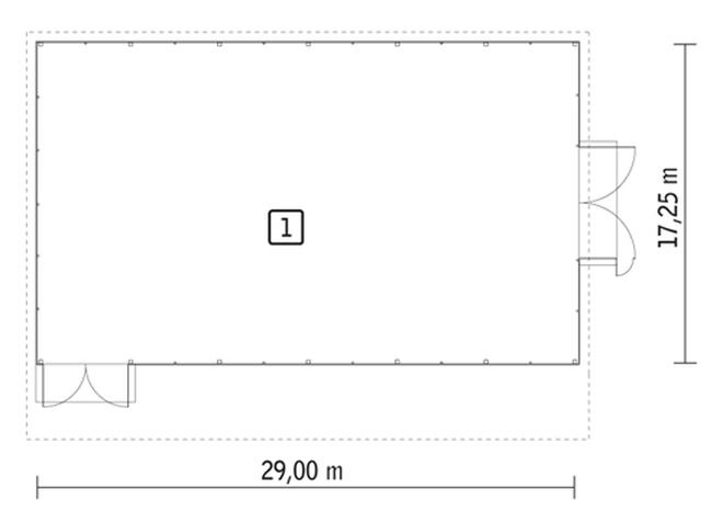 Magazyn (w konstrukcji stalowej) PMC11St