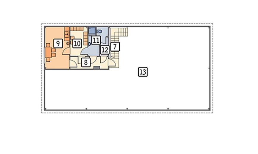 Magazyn (w konstrukcji stalowej) z częścią socjalno-biurową PMC21St