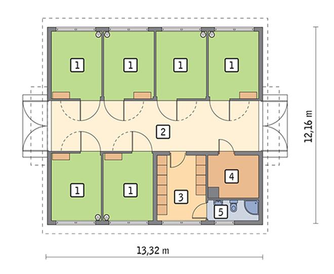 Stajnia dla 6 koni S03