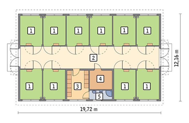 Stajnia dla 10 koni S07