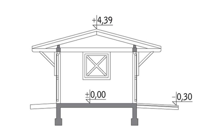 Stajnia dla 4 koni S13