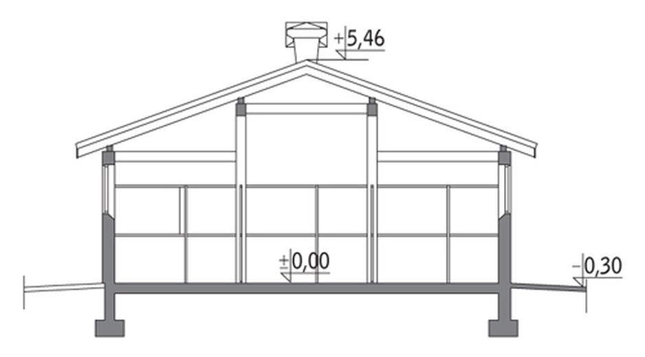 Stajnia dla 6 koni S17