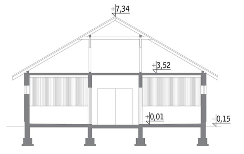 Stajnia dla 4 koni SC05
