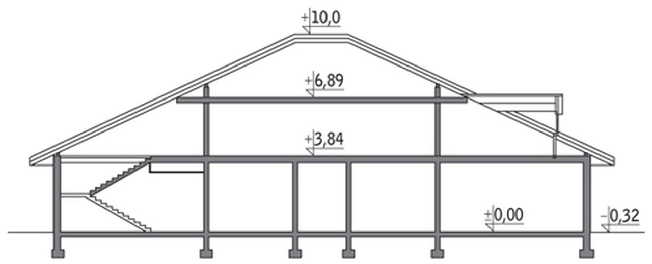 Budynek usługowy z pokojami gościnnymi