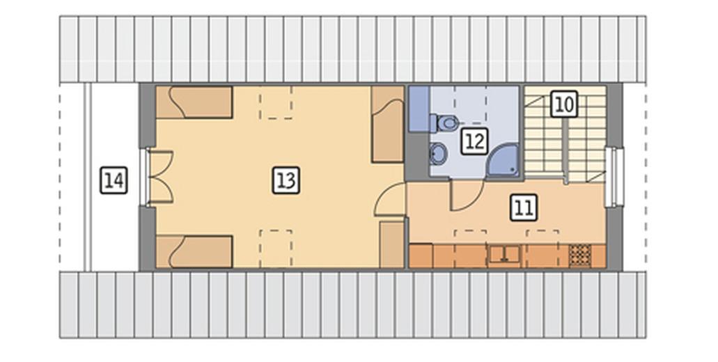 Budynek agroturystyczny (całoroczny) U04