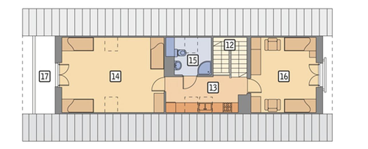 Budynek agroturystyczny (całoroczny) U04a