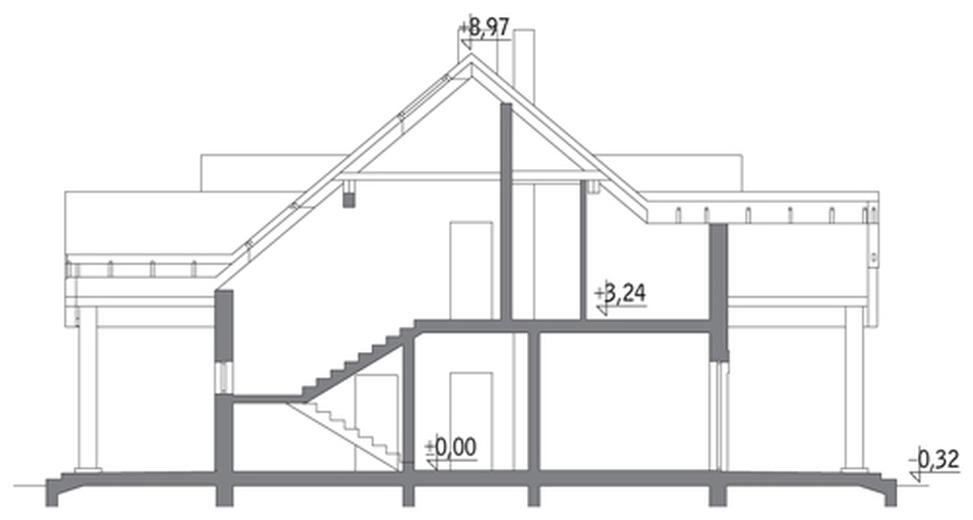 Budynek mieszkalny (agroturystyczny, całoroczny) U05