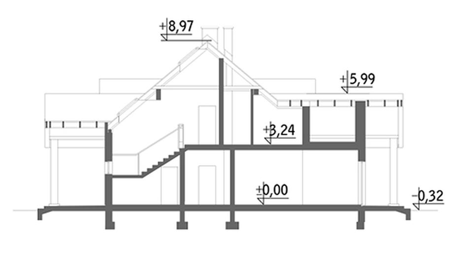 Budynek mieszkalny (agroturystyczny, całoroczny) U05a