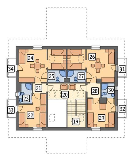 Budynek mieszkalny (agroturystyczny, całoroczny) U05a