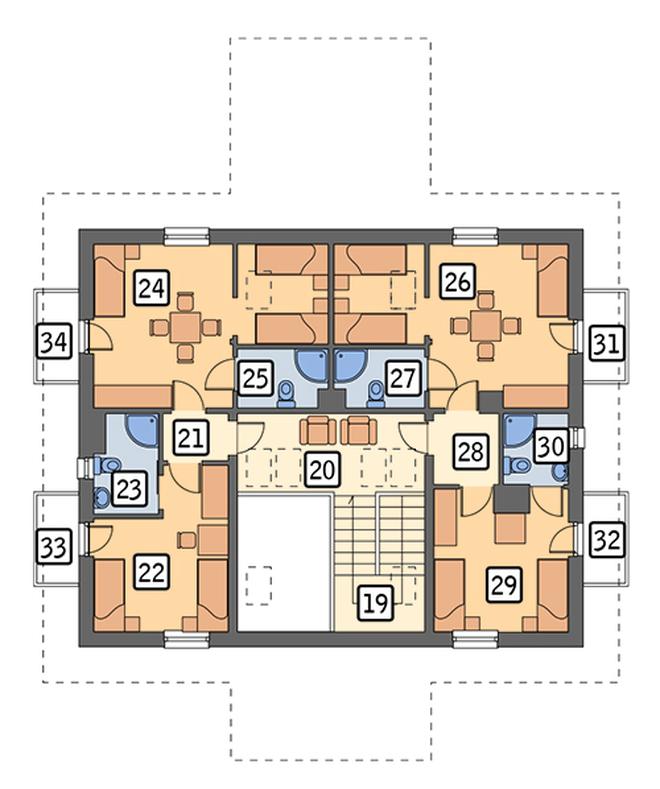 Budynek mieszkalny (agroturystyczny, całoroczny) U05a