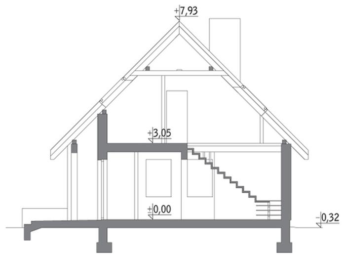 Budynek agroturystyczny (letniskowy) U08
