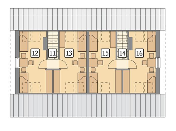 Budynek agroturystyczny (letniskowy) U08