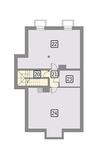 Budynek usługowy z częścią mieszkalną (podpiwniczony) U09