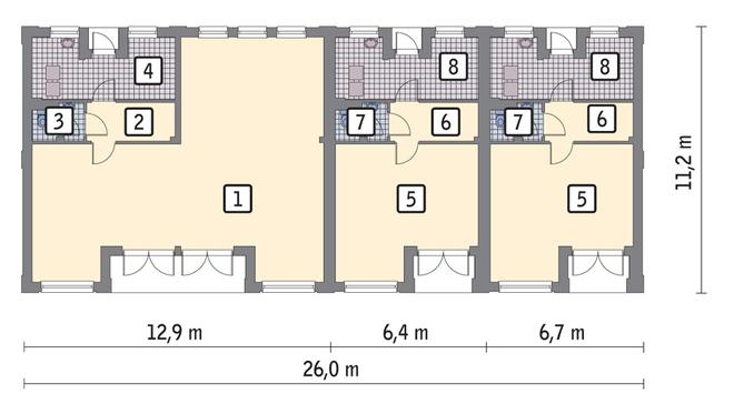Budynek usługowy U14d