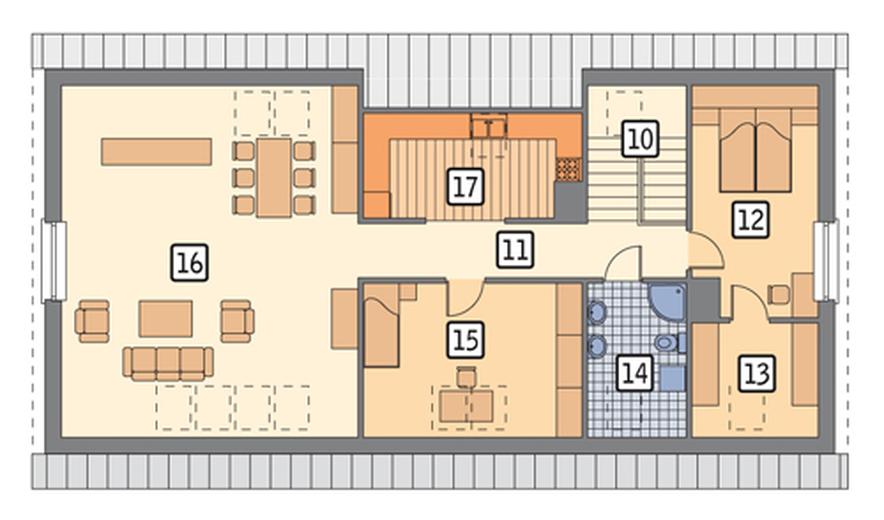 Budynek usługowy z częścią mieszkalną U16