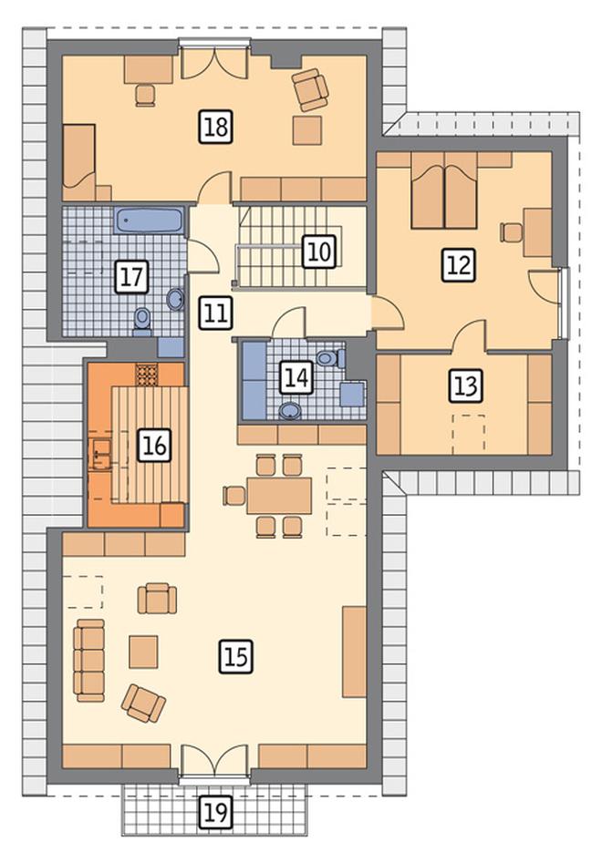 Budynek usługowy z częścią mieszkalną U20