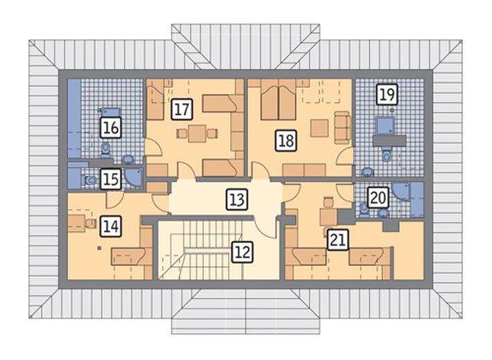 Budynek usługowy z częścią mieszkalną (pokoje gościnne) U23