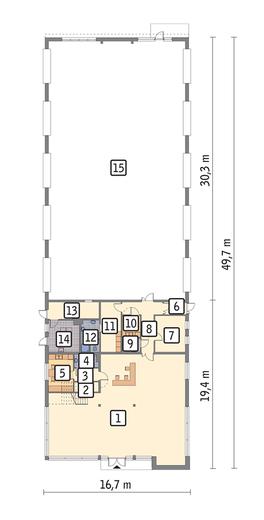 Budynek usługowy U24a