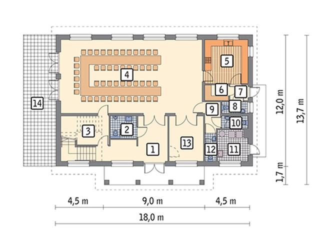 Budynek usługowy U26b