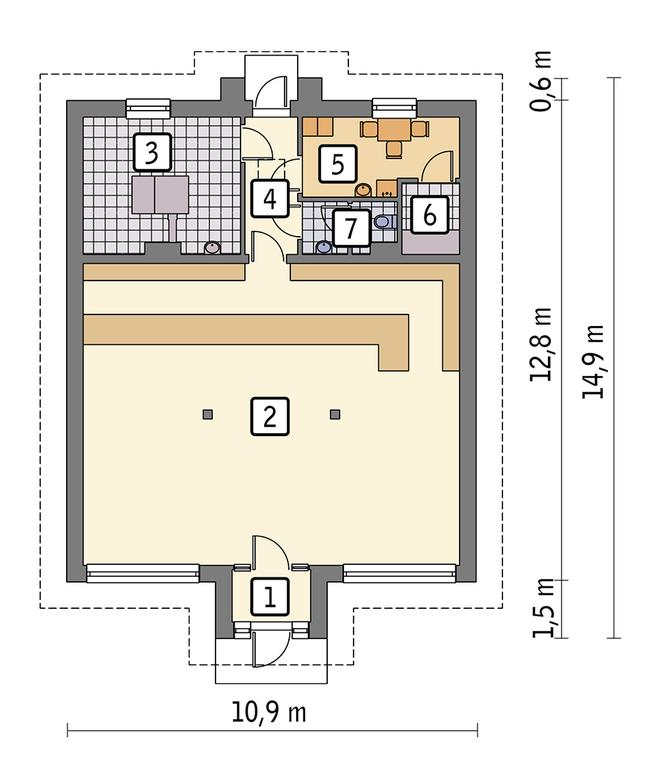 Budynek usługowy UC05c
